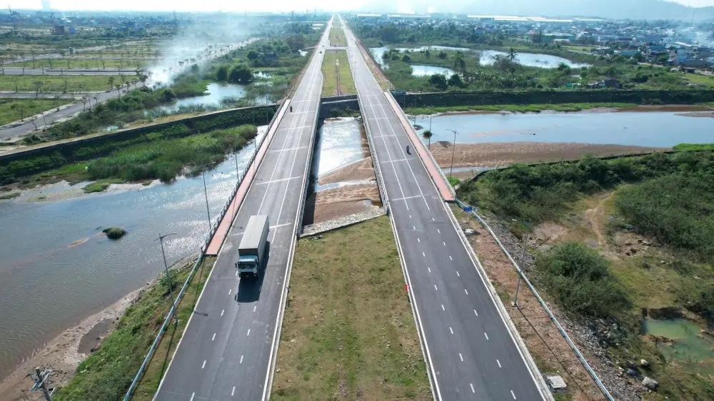 Đường vành đai Tây xã Hòa vang Đà nẵng