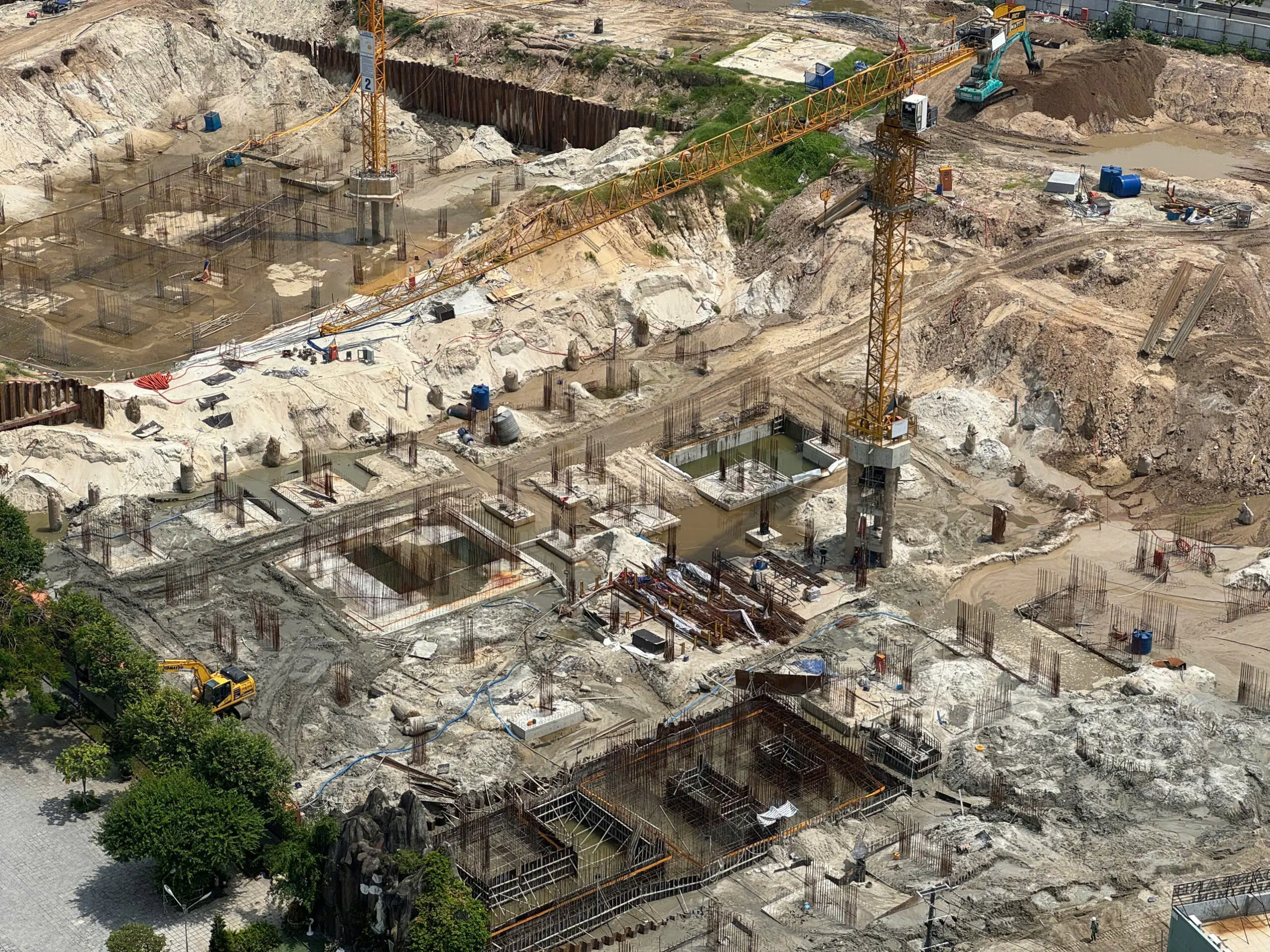 Ảnh chụp thực tế tiến độ thi công dự án căn hộ cao cấp Capital Square Đà Nẵng tháng 9/2025 (5)
