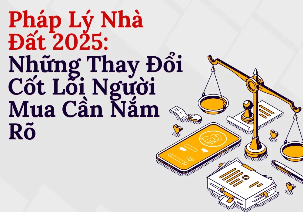 Pháp Lý Nhà Đất 2025: Những Thay Đổi Cốt Lõi Người Mua Cần Nắm Rõ