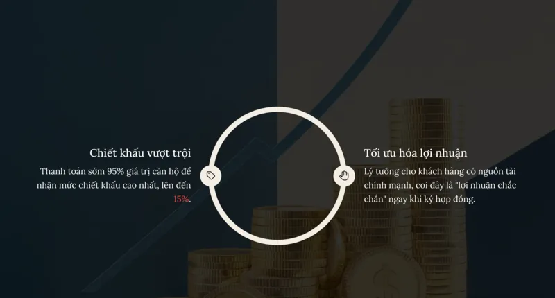 Pương án thanh toán nhanh khi mua căn hộ chung cư cao cấp Masteri Rivera Danang