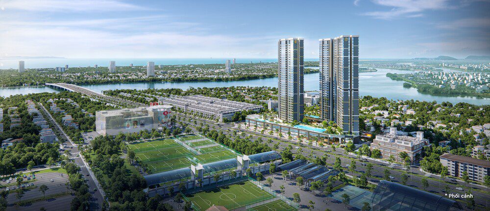 Phối cảnh dự án căn hộ cao cấp Masterise Rivera Danang