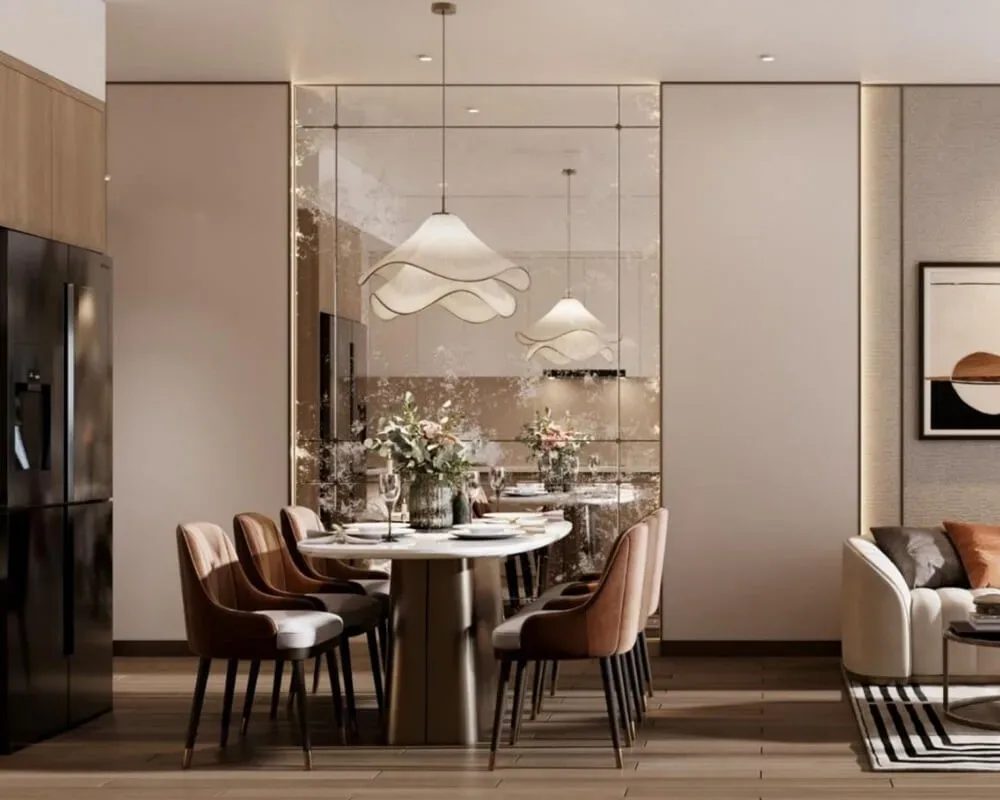 Nội thất không gian bếp căn hộ Masteri Rivera Danang 2