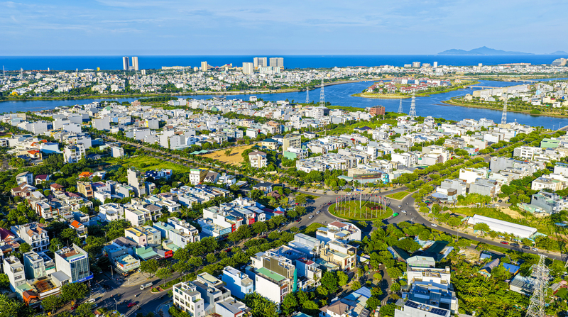 flycam dự án Sun Riverpolis Đà Nẵng