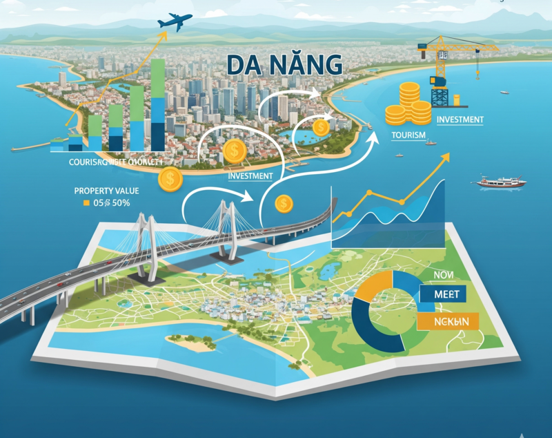 Phân tích các yếu tố ảnh hưởng đến BĐS Đà Nẵng năm 2025