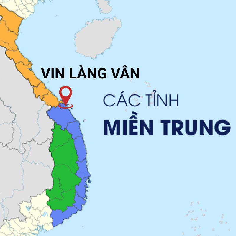 Vị trí của Vin làng Vân được xem là Trung Tâm Du Lịch Di Sản Miền Trung