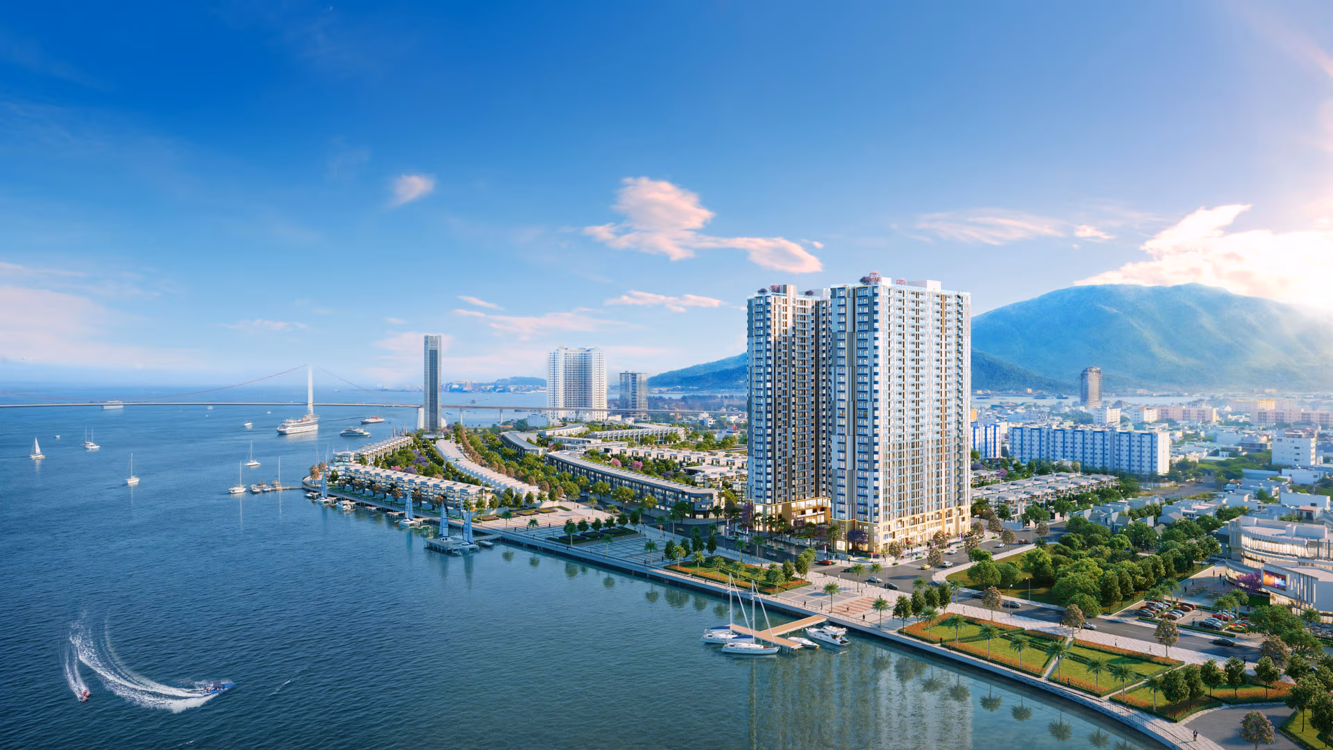 Tổng quan phối cảnh dự án căn hộ Peninsula Đà Nẵng