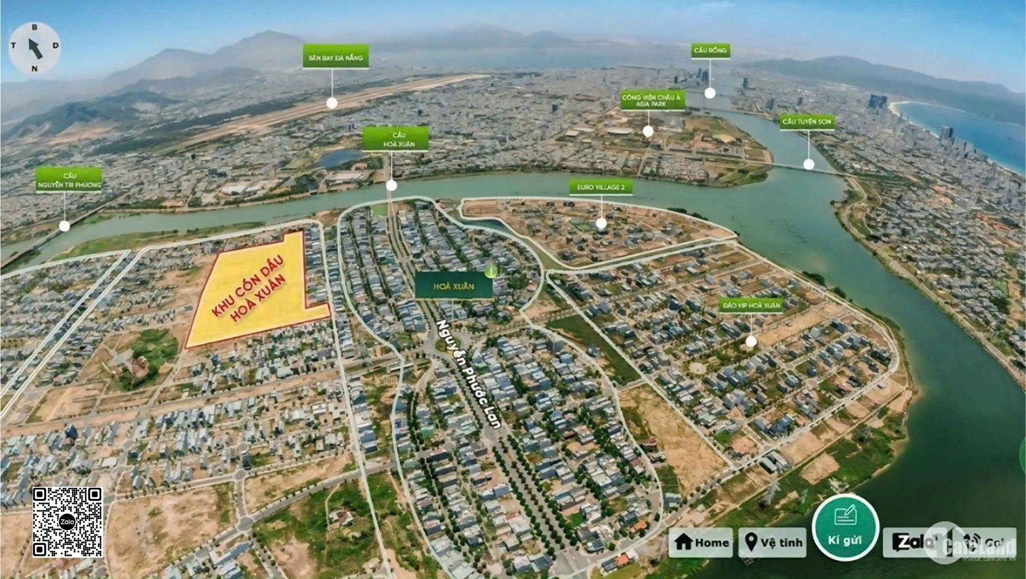 Cồn Dầu ảnh 360 hiện nay được chụp vào năm 2025