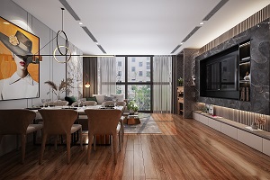 Mẫu căn hộ 1 PN tại The Legend city Đà Nẵng