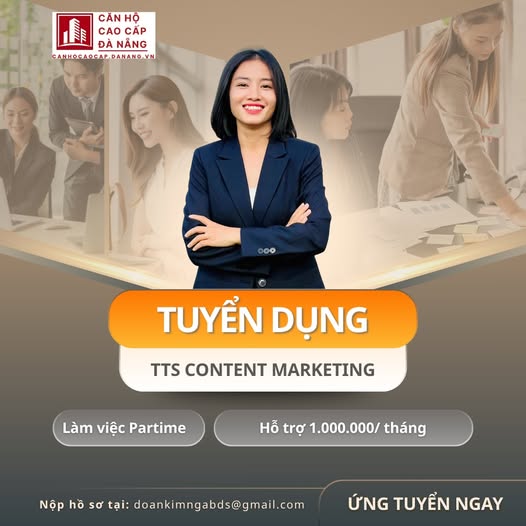 Đoàn Kim Nga tuyển dụng TTS Content Marketing