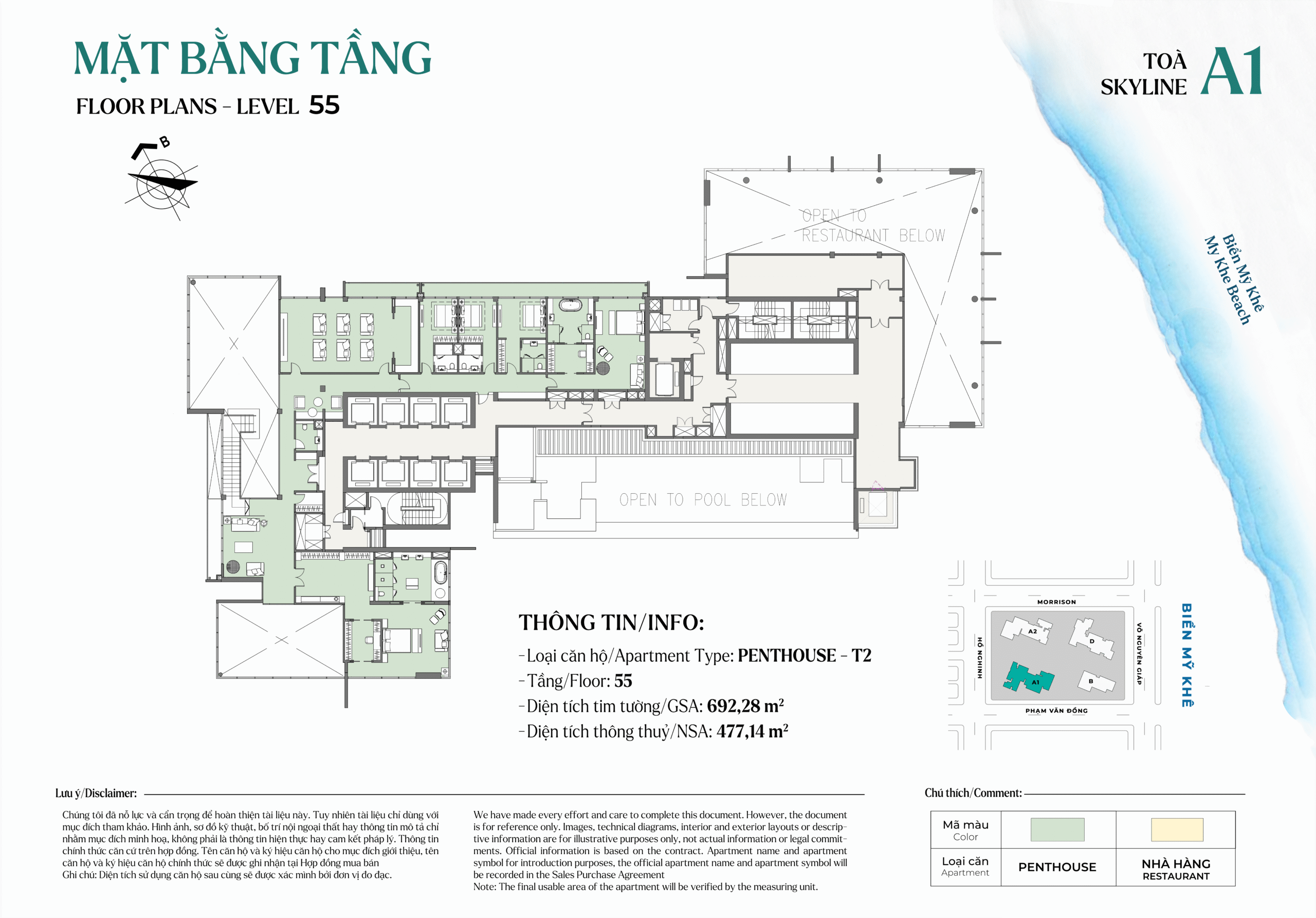 TÒA A1- TANG 55 Soleil Ánh Dương