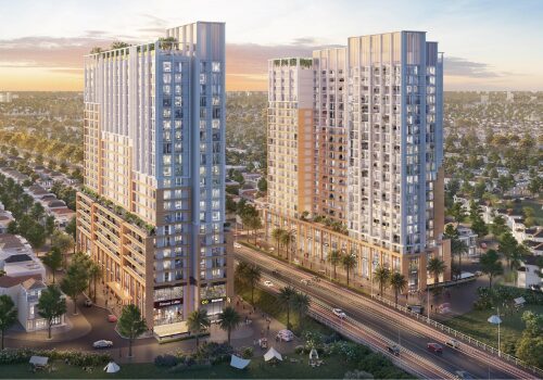 cảnh quan sun spana tower đà nẵng