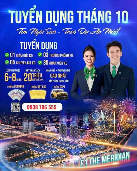 tuyển dụng chuyên viên bất động sản DỰ ÁN THE MERIDIAN ĐÀ NẴNG