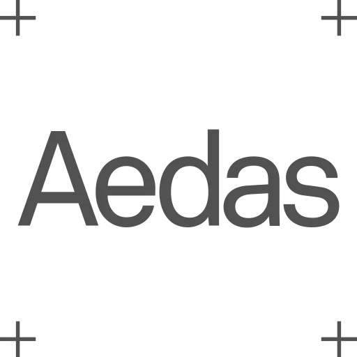 Logo Aedas, đơn vị thiết kế ý tưởng kiến trúc The Soleil Đà Nẵng