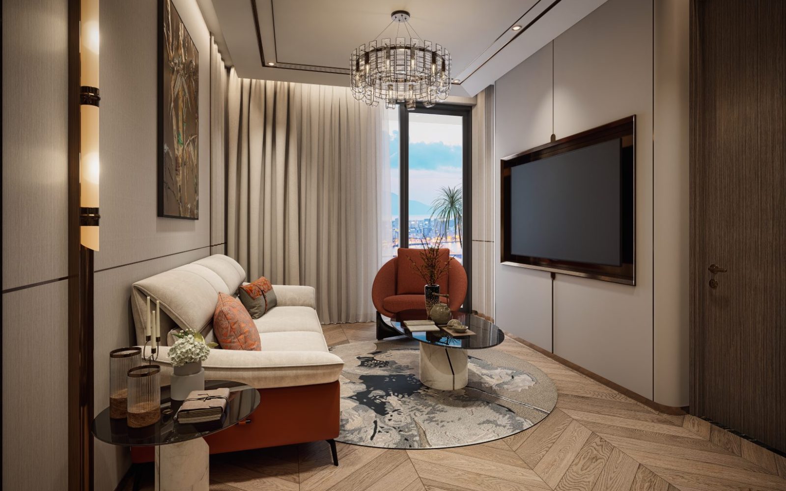 hình ảnh mẫu căn hộ the legend 1