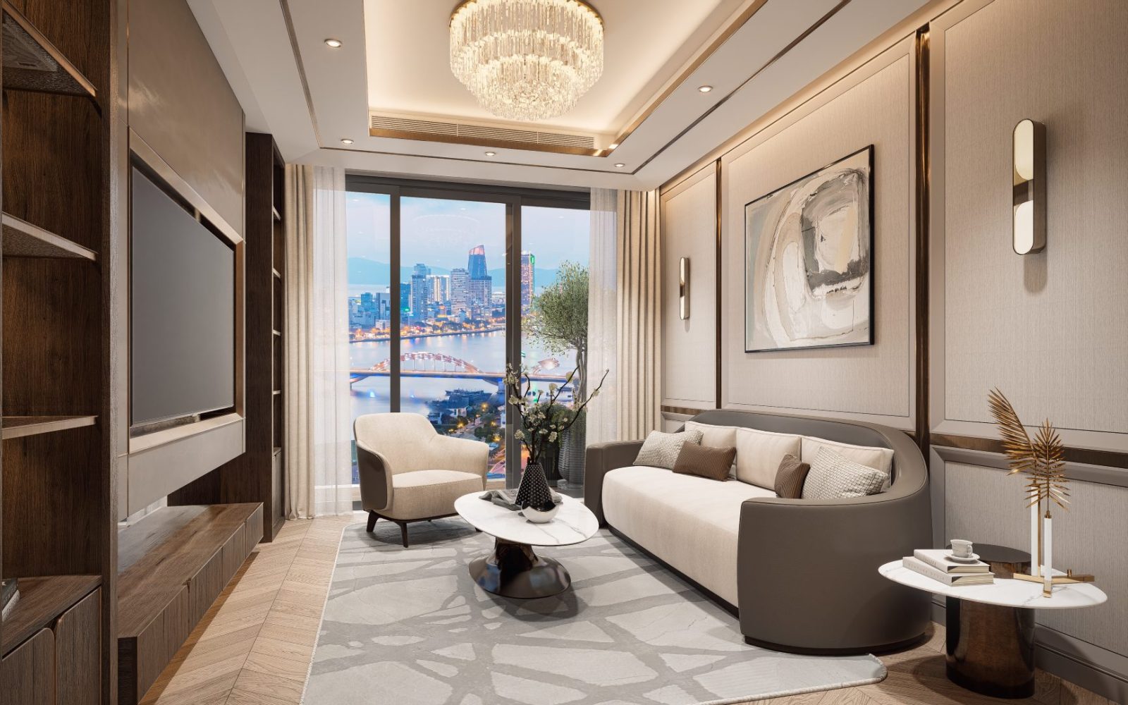 hình ảnh mẫu căn hộ the legend 4